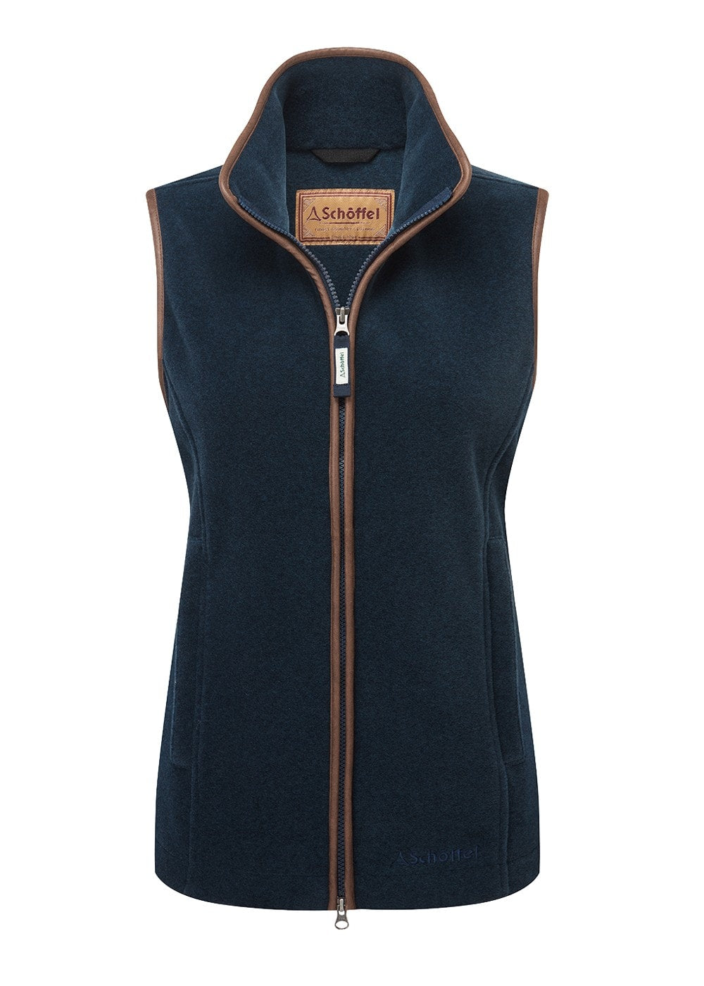 Lyndon Fleece Gilet - Petrol Blue - 5