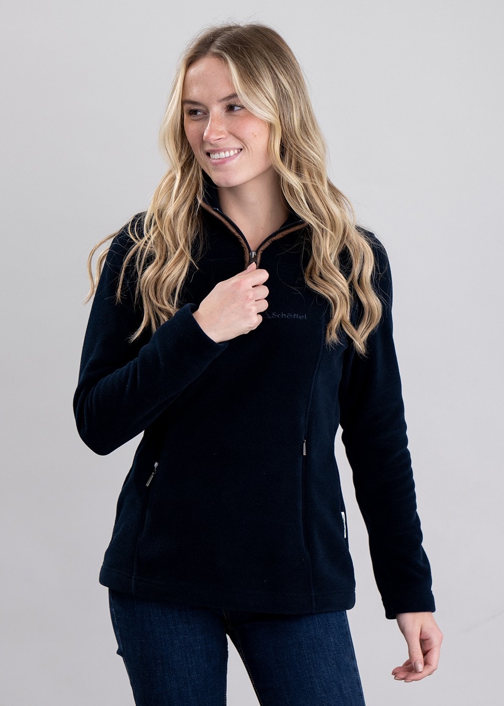 Tilton II Quarter Zip Fleece - Navy - 3