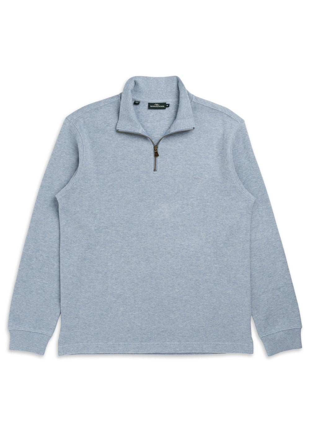 Alton Ave 1/4 Zip Neck - Sea Breeze - 5