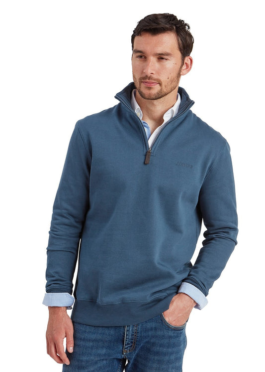 St Merryn Sweatshirt - Petrol Blue - 1