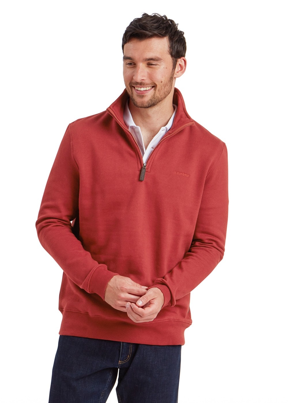 St Merryn Sweatshirt - Deep Red - 2