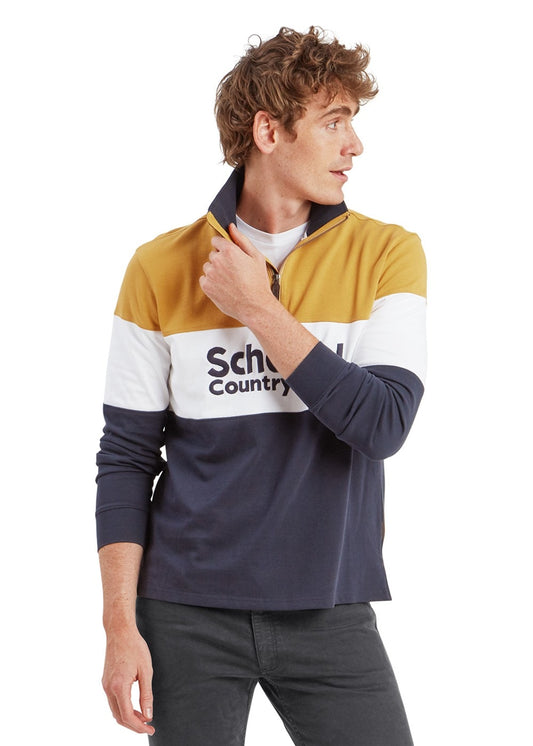 Exeter Heritage Quarter Zip - Mustard - 1