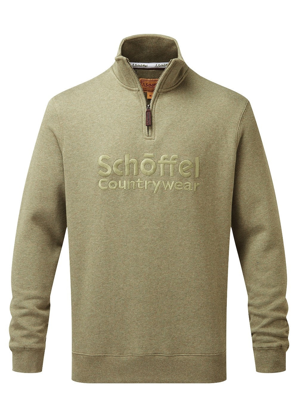 Bude Sweatshirt - Light Khaki Marl - 6