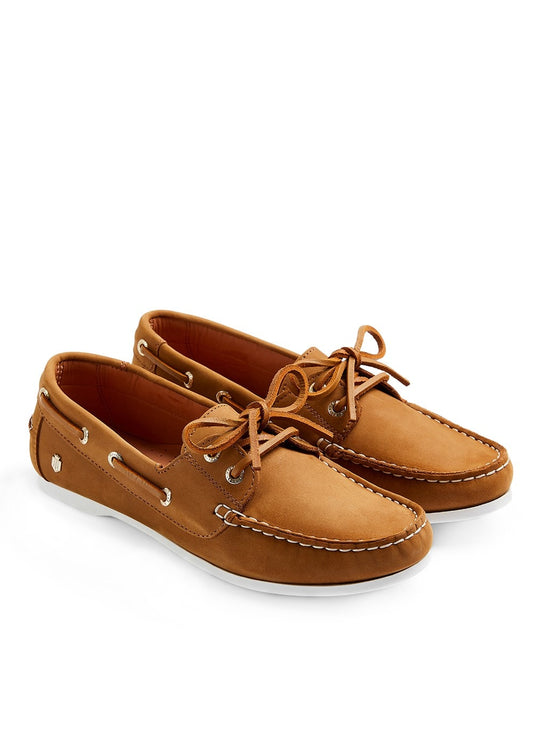 Salcombe Deck Shoes - Tan - 1