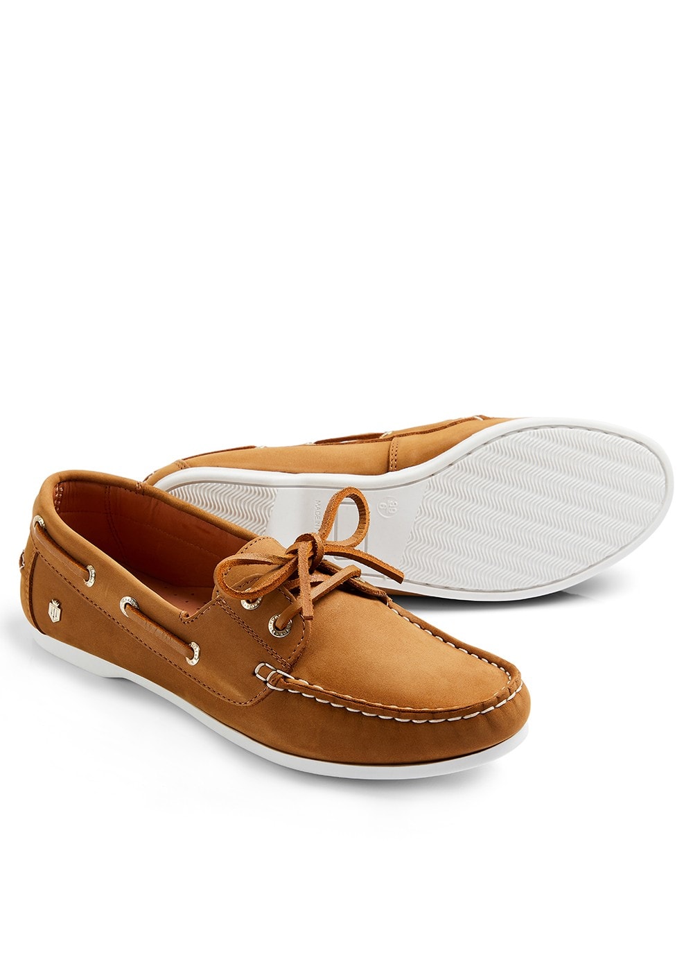 Salcombe Deck Shoes - Tan - 3