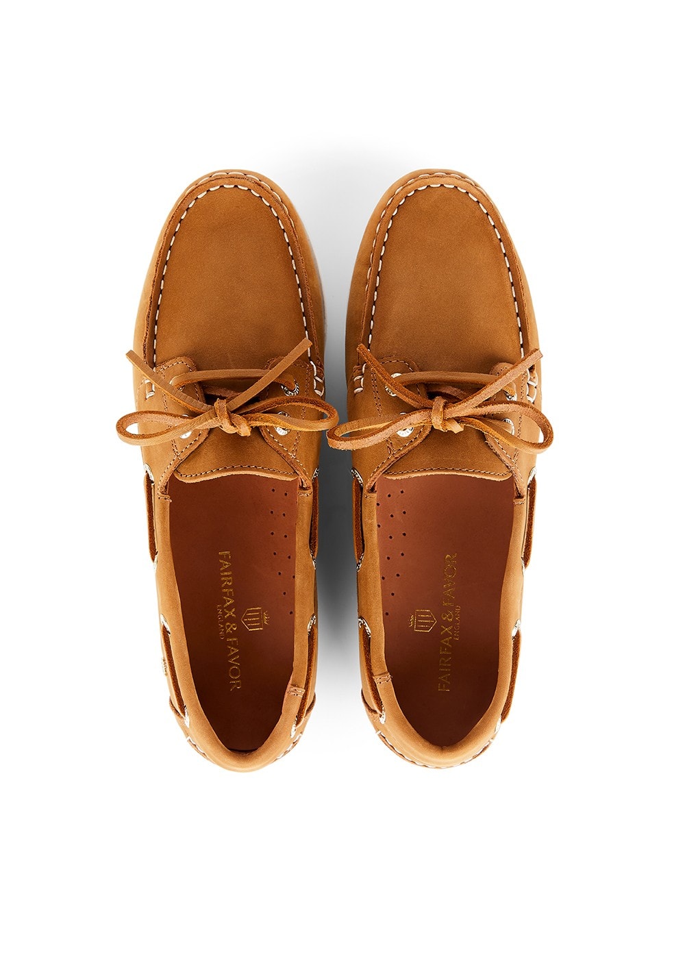 Salcombe Deck Shoes - Tan - 5