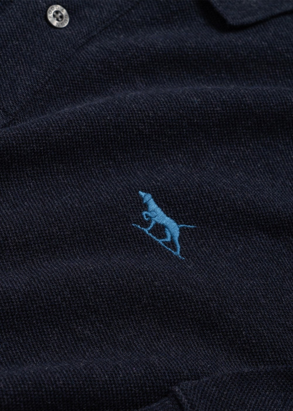 Gunn Long Sleeved Polo - Navy - 7