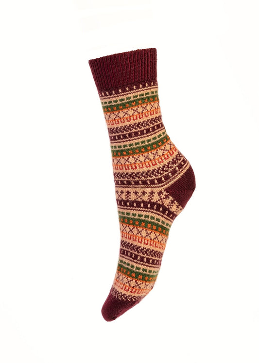 Whitton Socks - Mulberry - 1