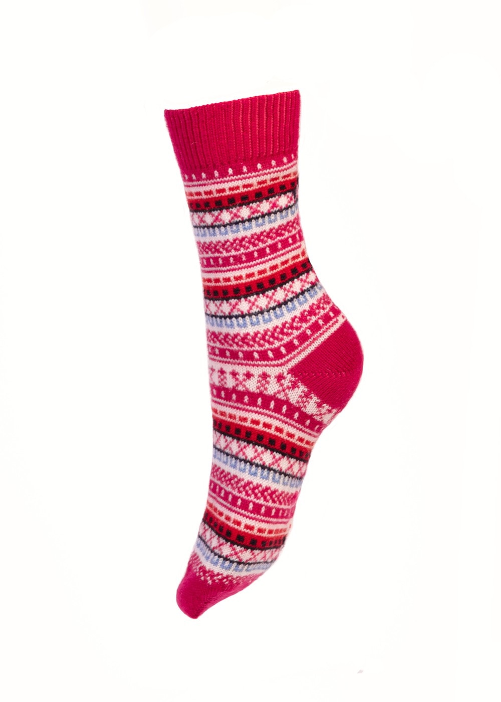 Whitton Socks - Fuchsia - 1