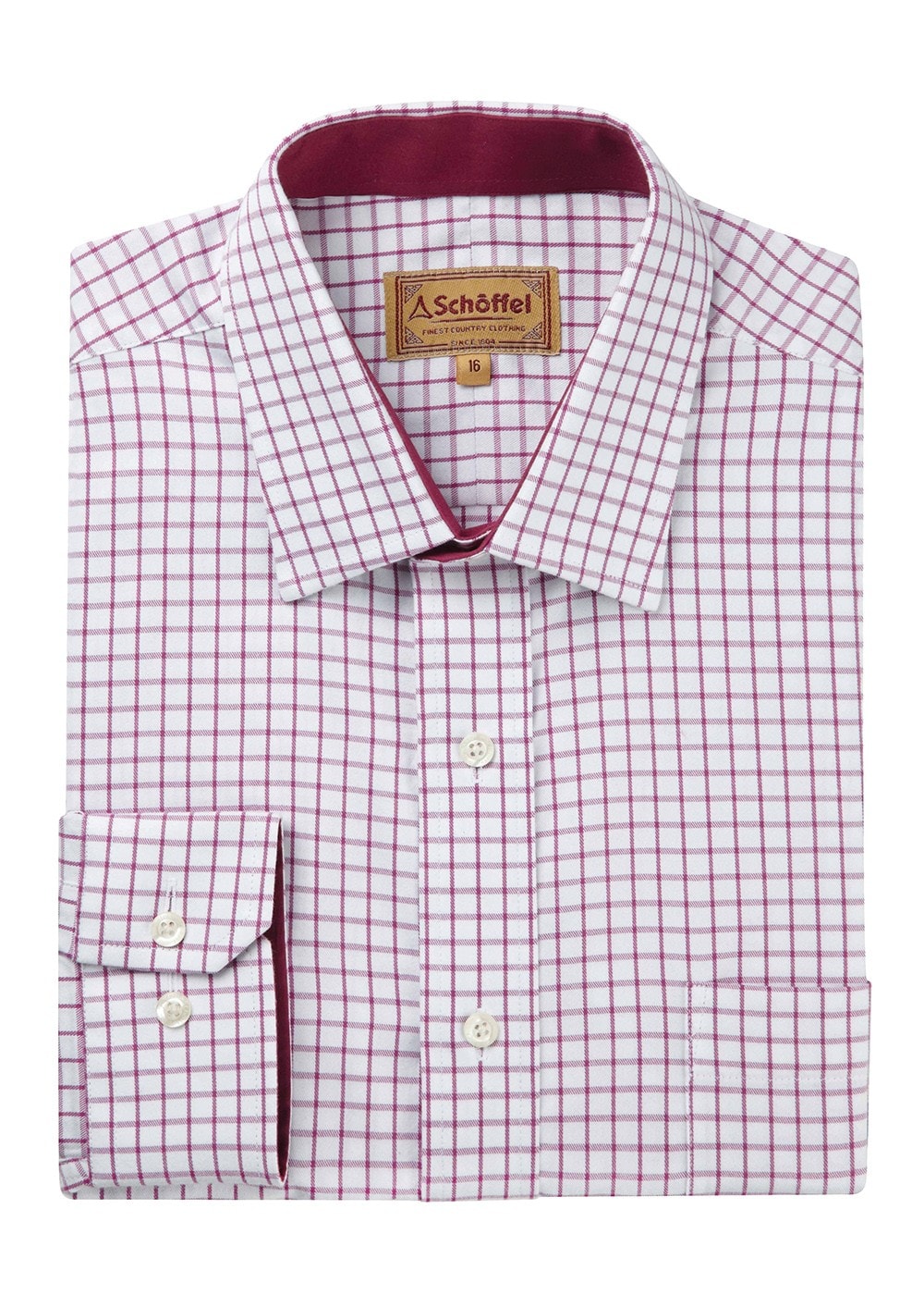 Cambridge Shirt - Raspberry - 6