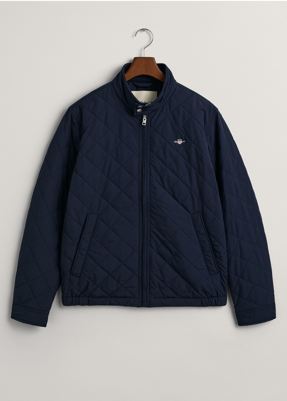 Quilted Windcheater Jacket - Evening Blue - 6