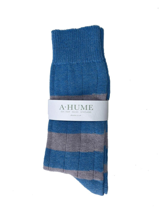 Rugger Stripe Socks - Jeans and Parma - 1