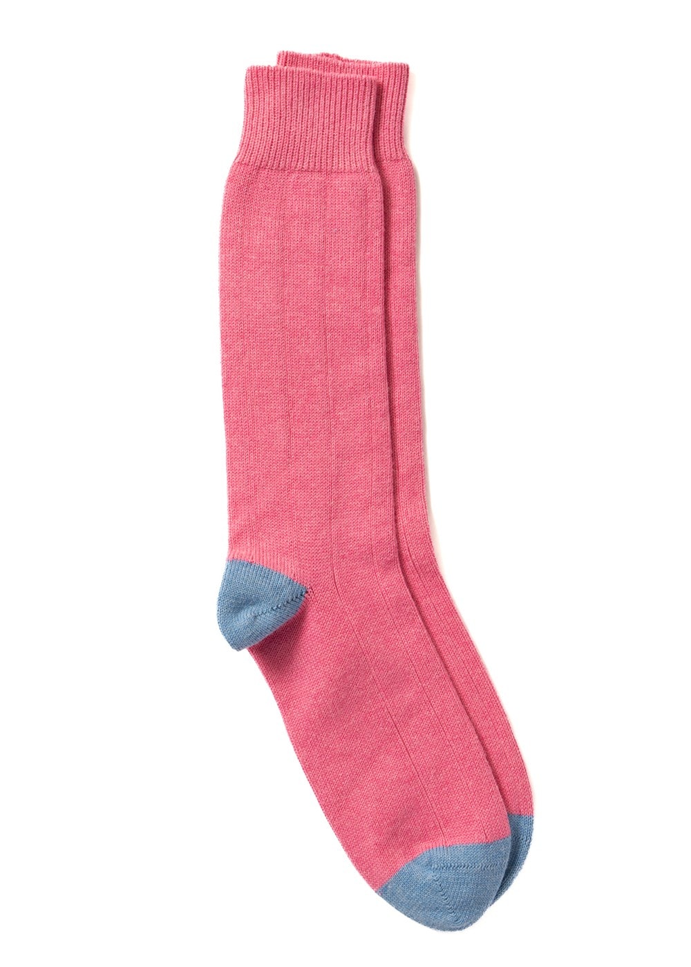 Rugger Heel and Toe Socks - Jeans and Bubblegum - 1