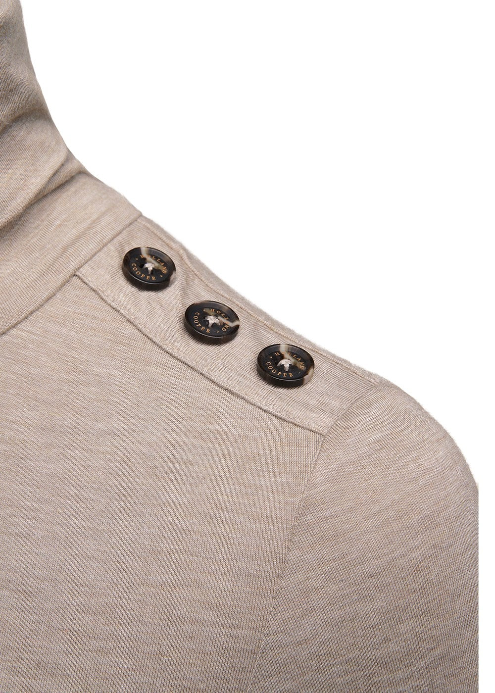 Essential Roll Neck - Oatmeal - 6