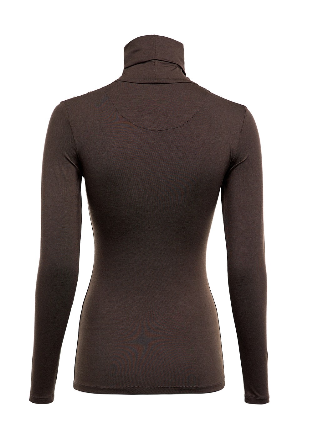 Essential Roll Neck - Coffee - 5