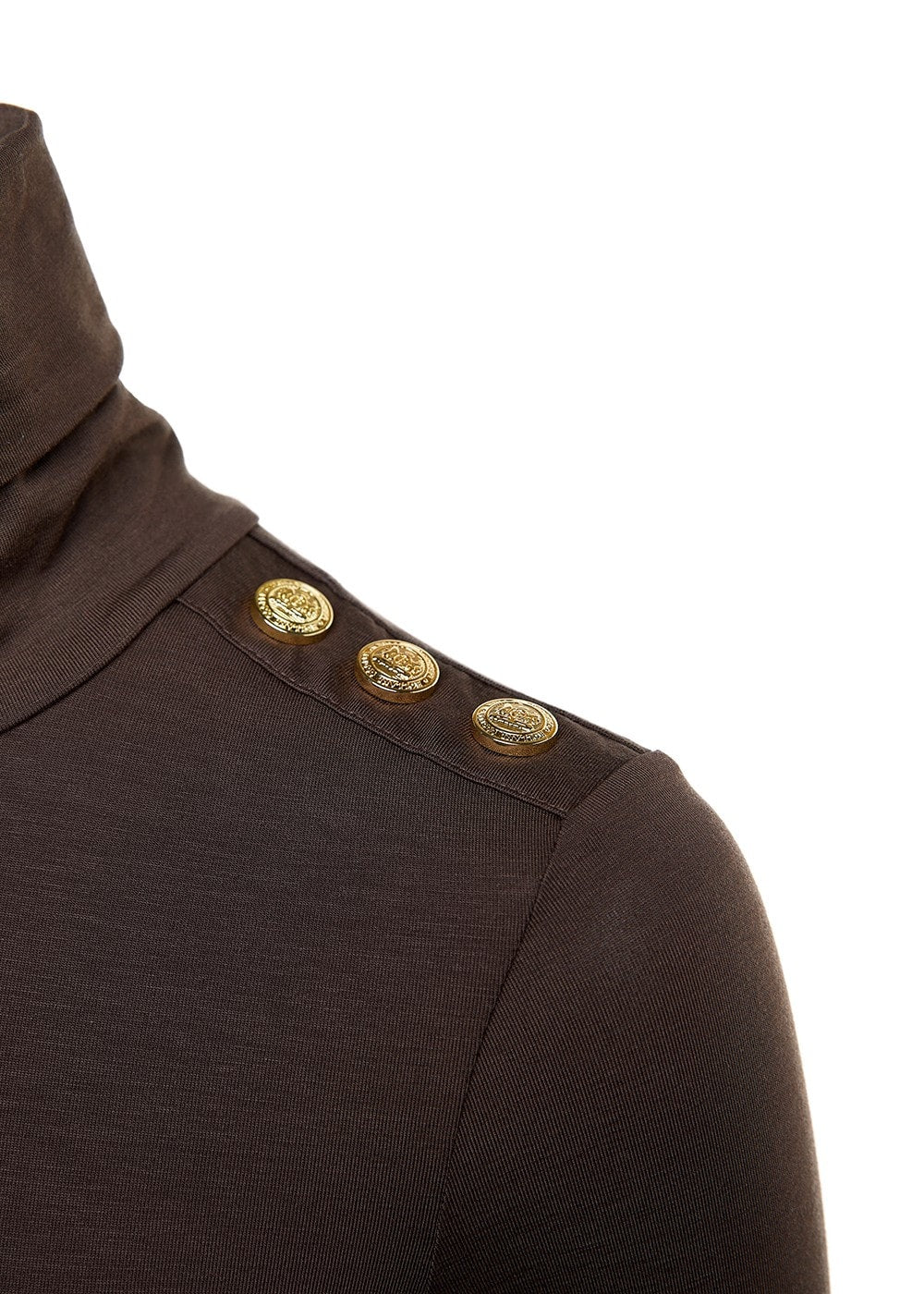 Essential Roll Neck - Coffee - 6