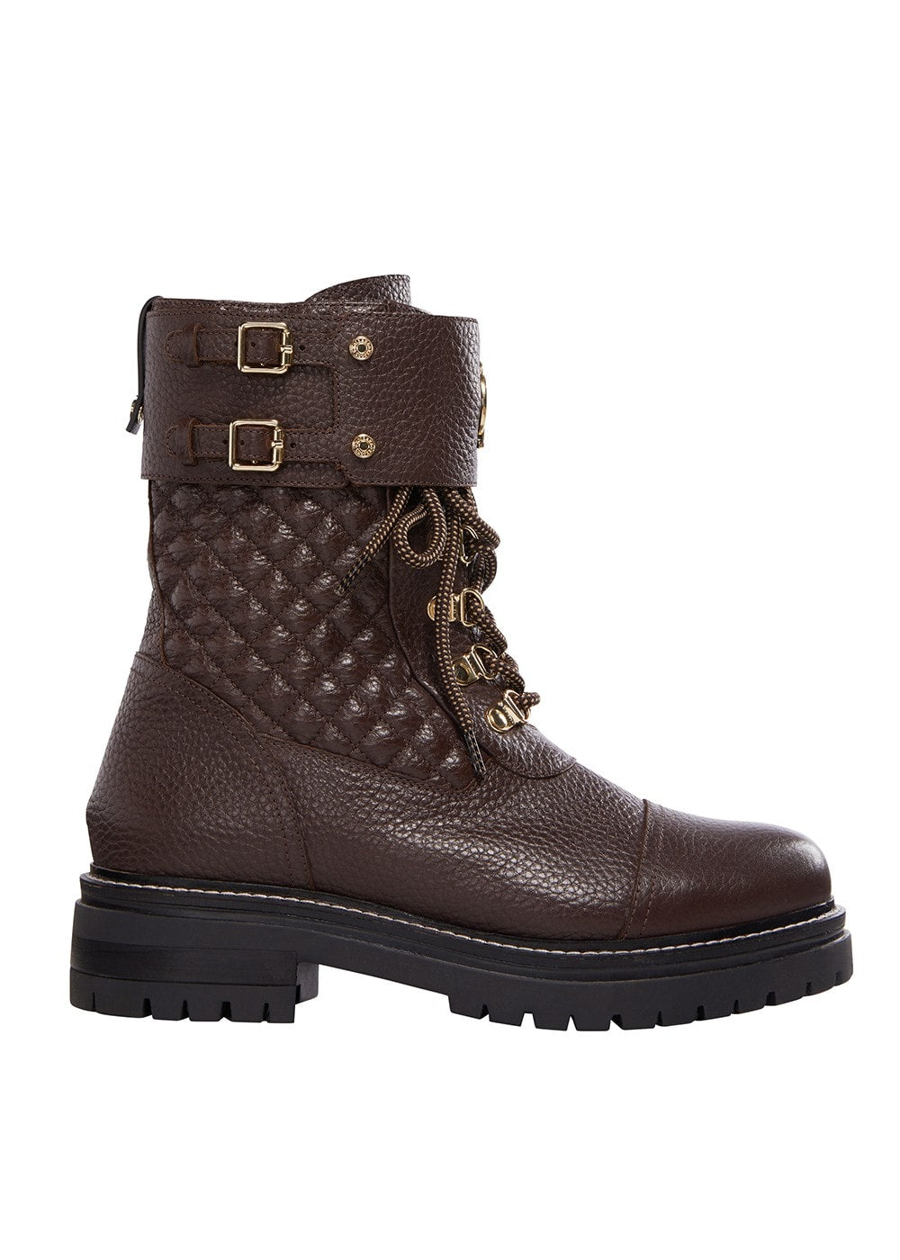 Camden Biker Boots - Chocolate - 3