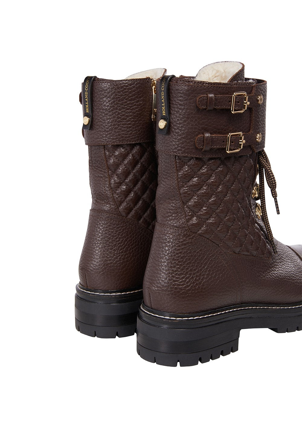 Camden Biker Boots - Chocolate - 5