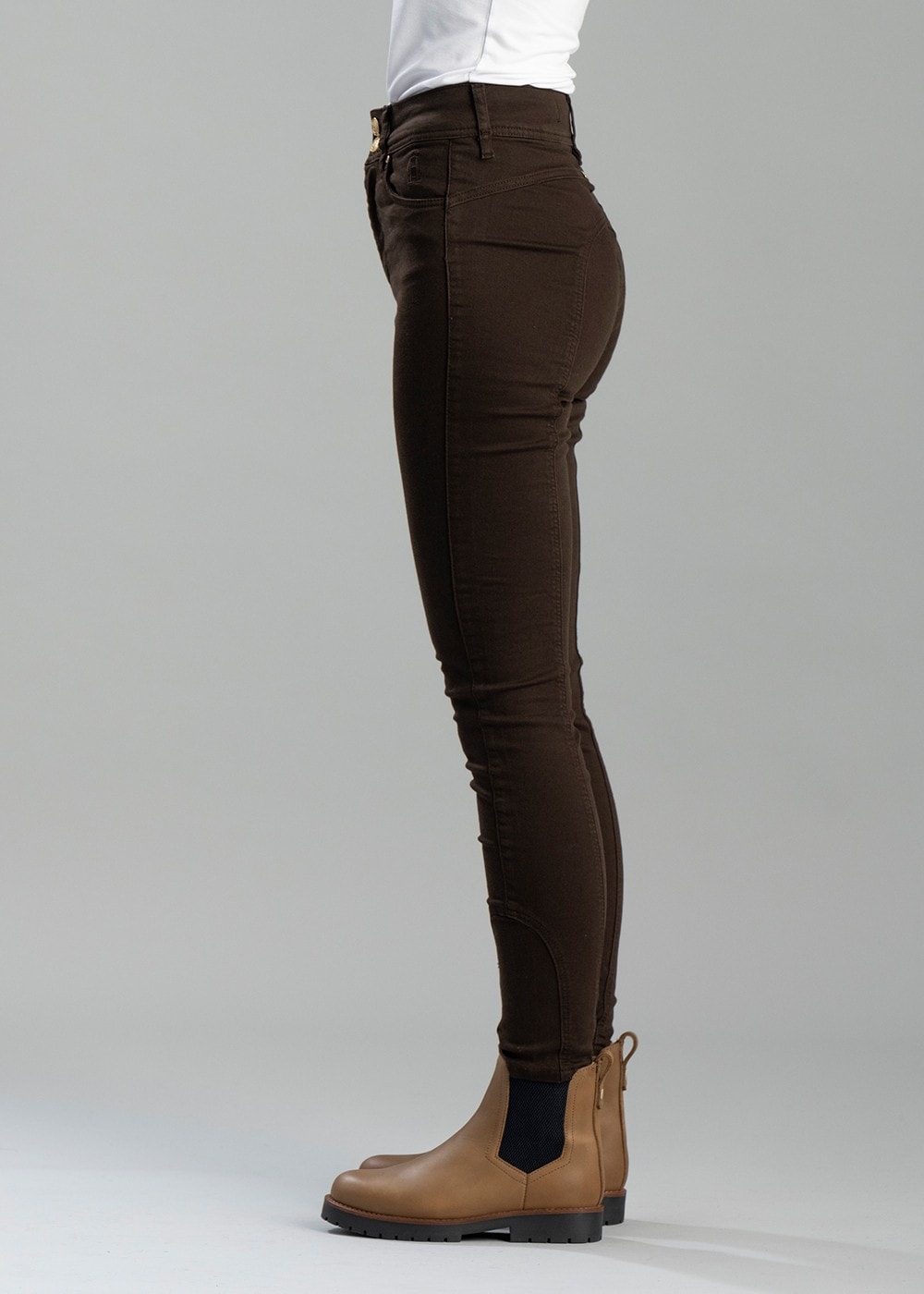 Jodhpur Jeans - Chocolate - 3