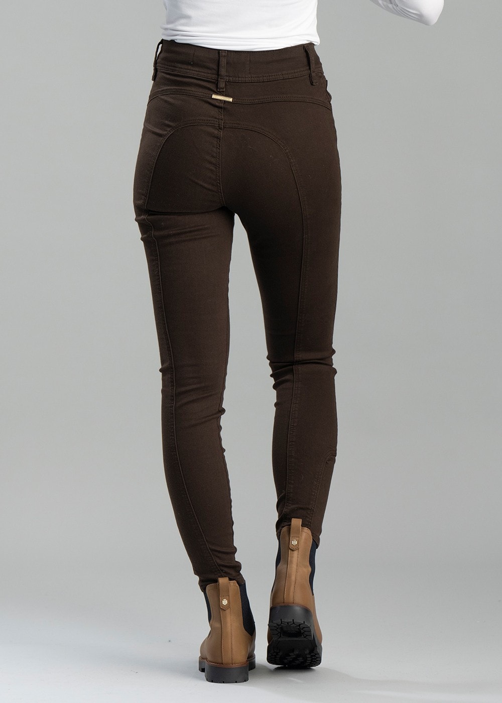 Jodhpur Jeans - Chocolate - 4