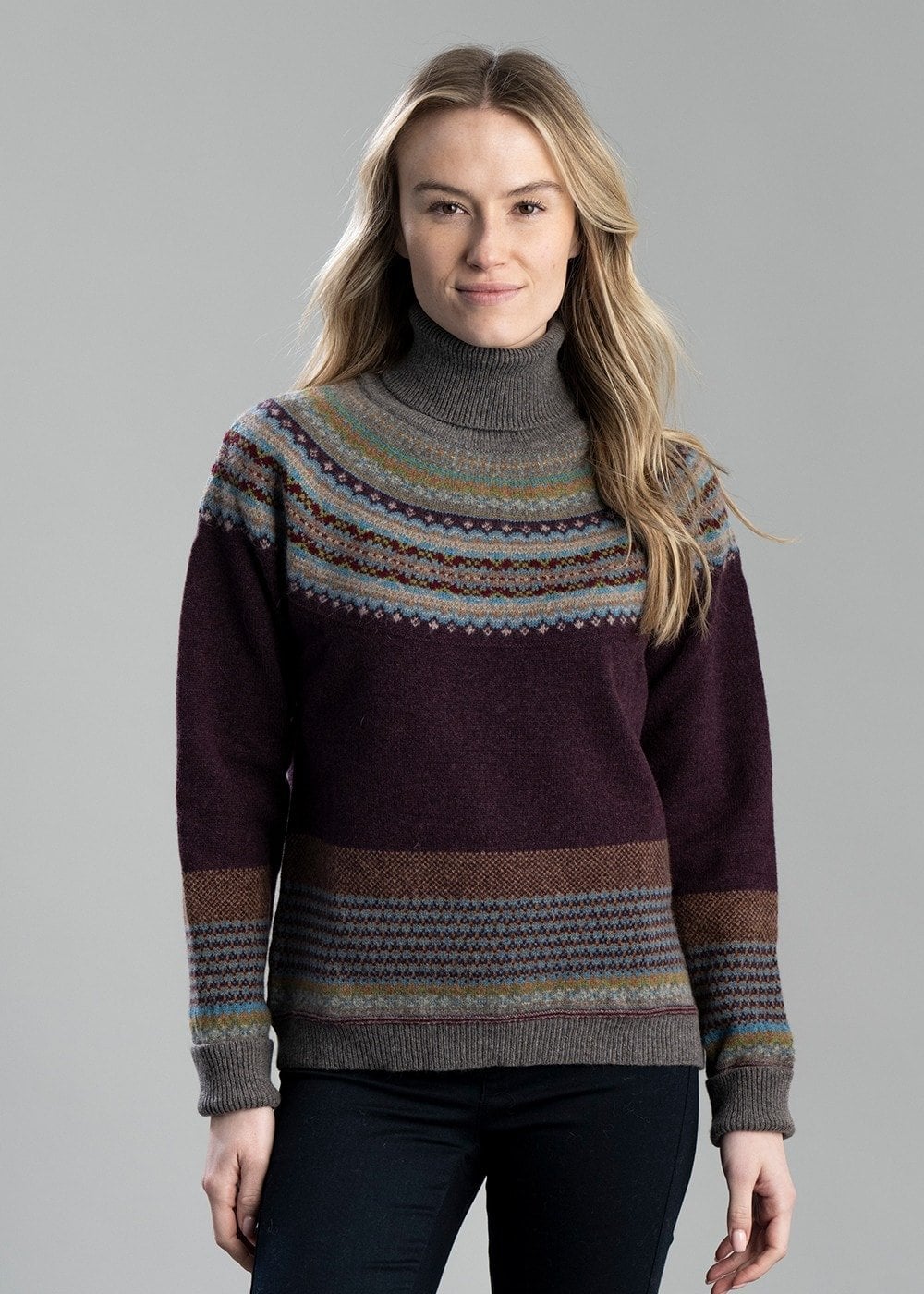 Alpine Roll Neck - Esmeralda - 1