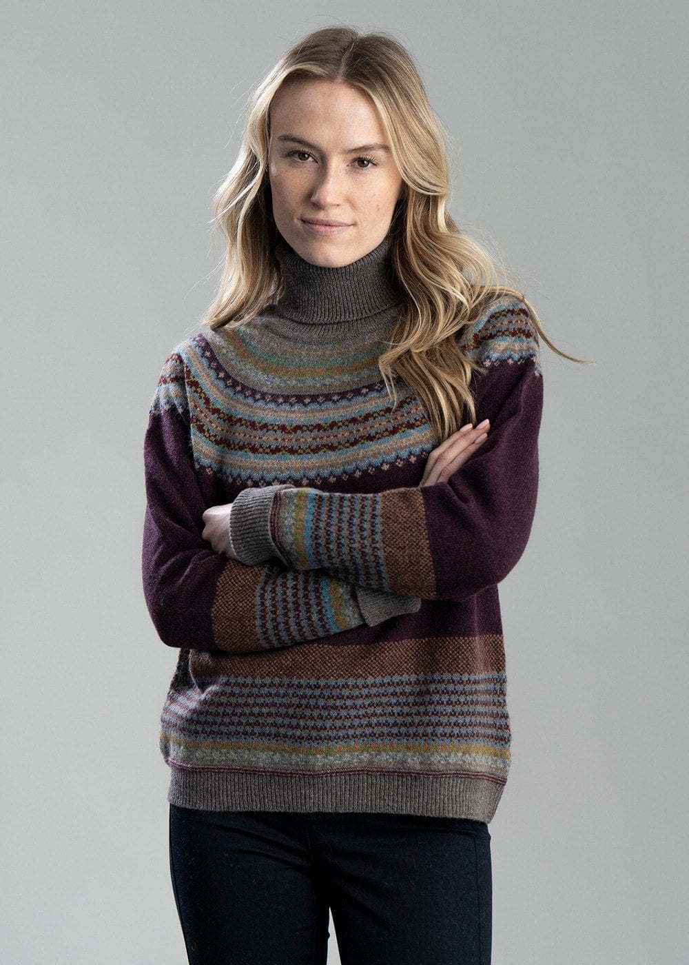 Alpine Roll Neck - Esmeralda - 2