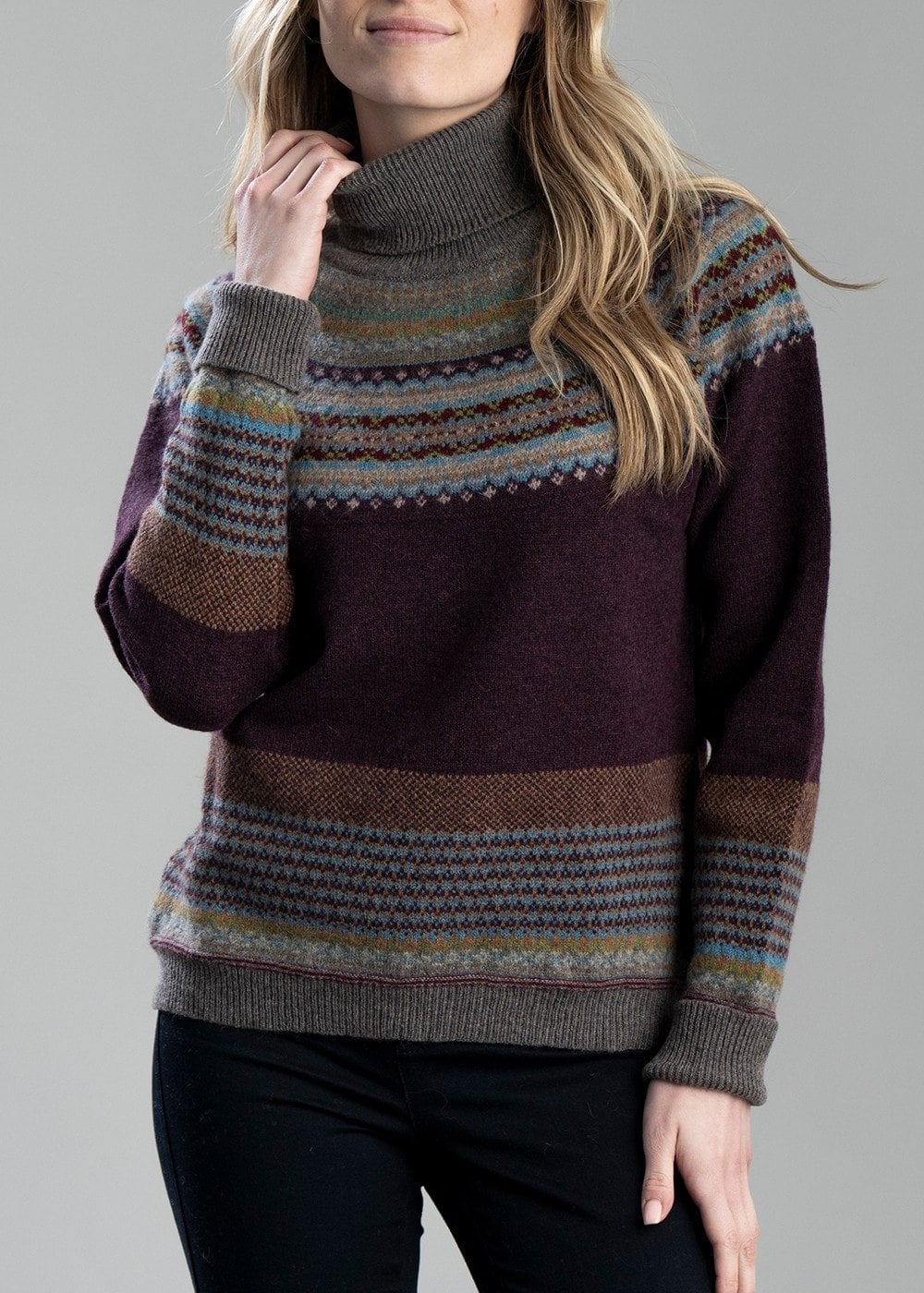 Alpine Roll Neck - Esmeralda - 5