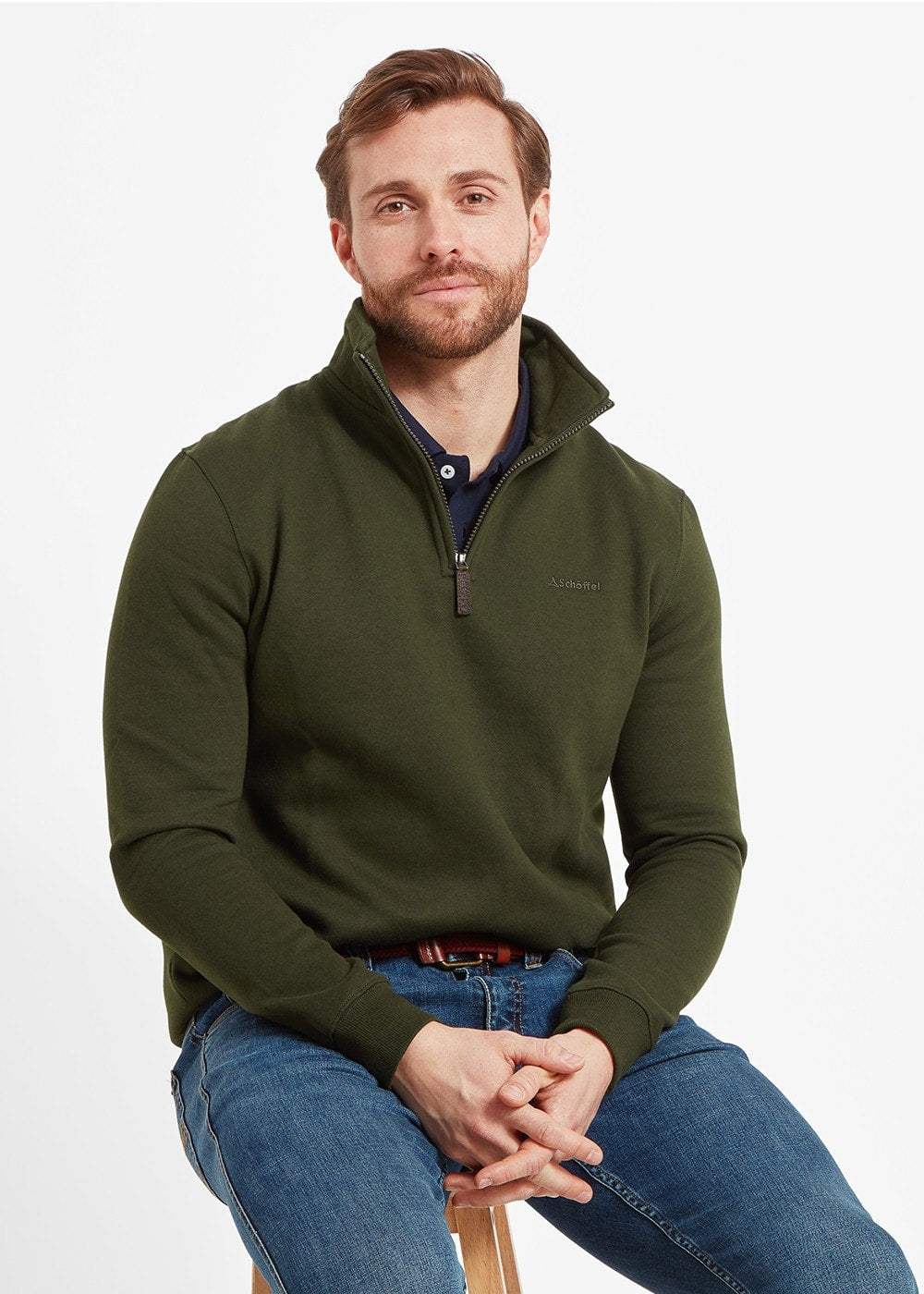 St Merryn Sweatshirt - Forest - 1