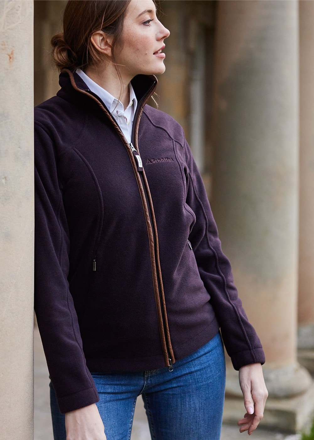 Burley II Fleece Jacket - Port - 2