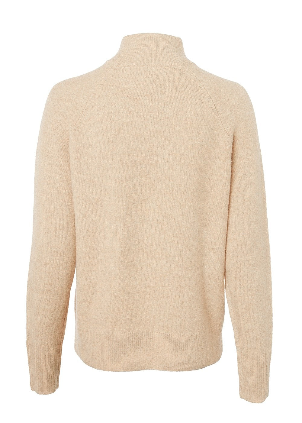 Tori Half Zip Knit AW24 - Camel - 8