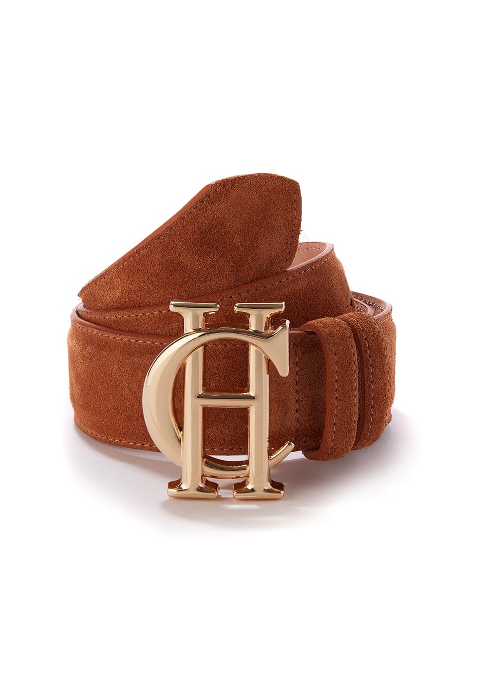 Classic Suede Belt - Tan - 1