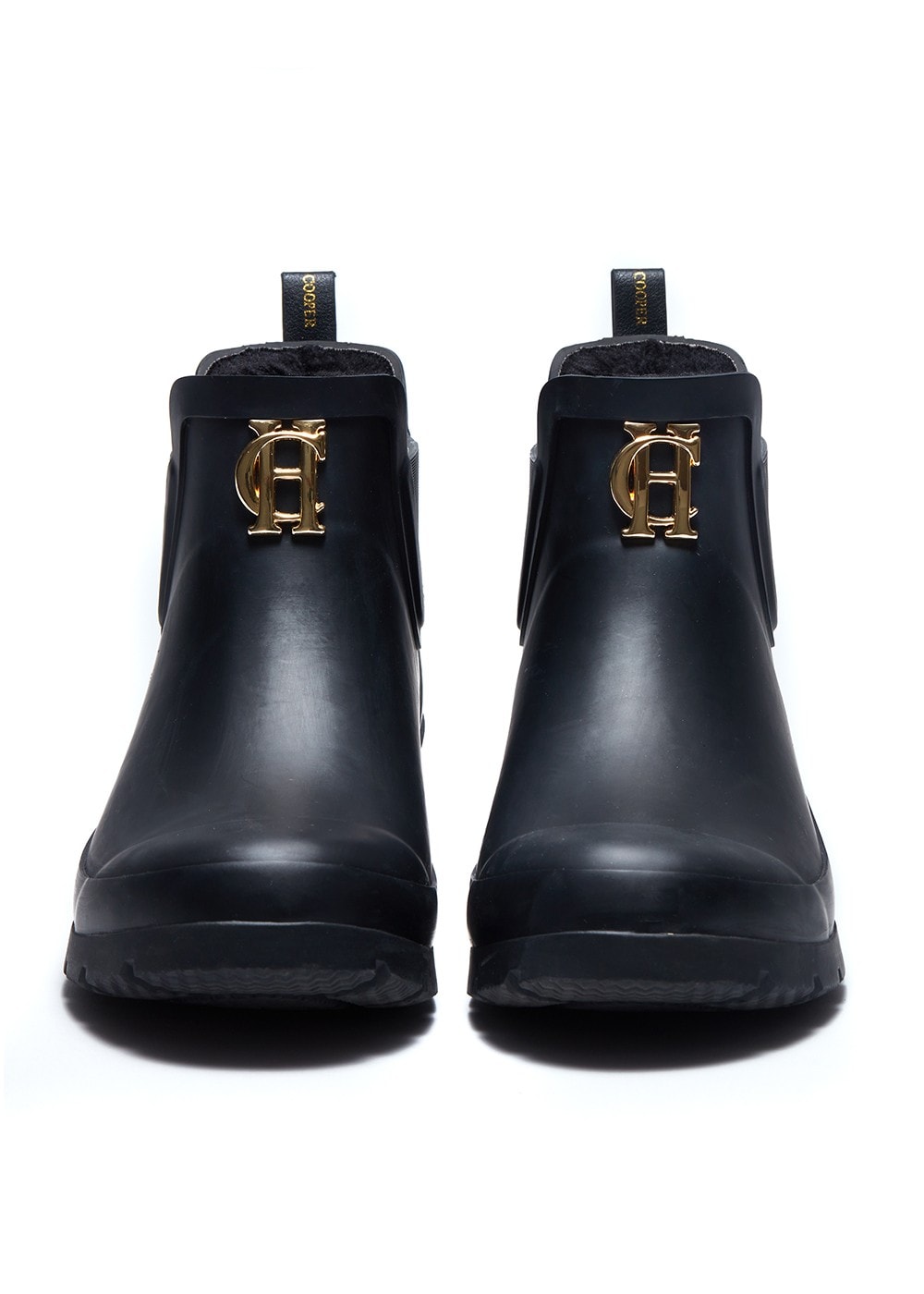 Rubber Chelsea Boots - Black - 5