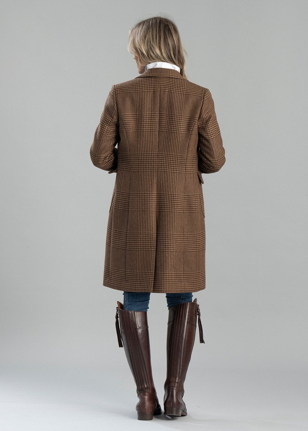 Spencer Wool Coat - Cavendish Check - 4