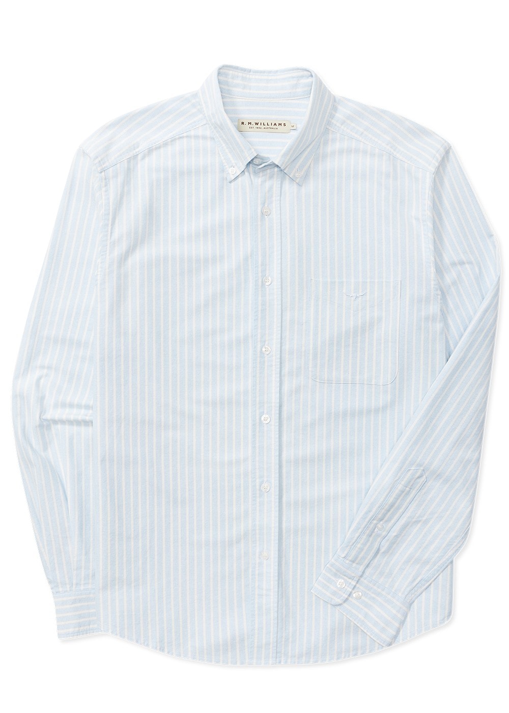 Regular Shirt AW24 - Blue and White - 5