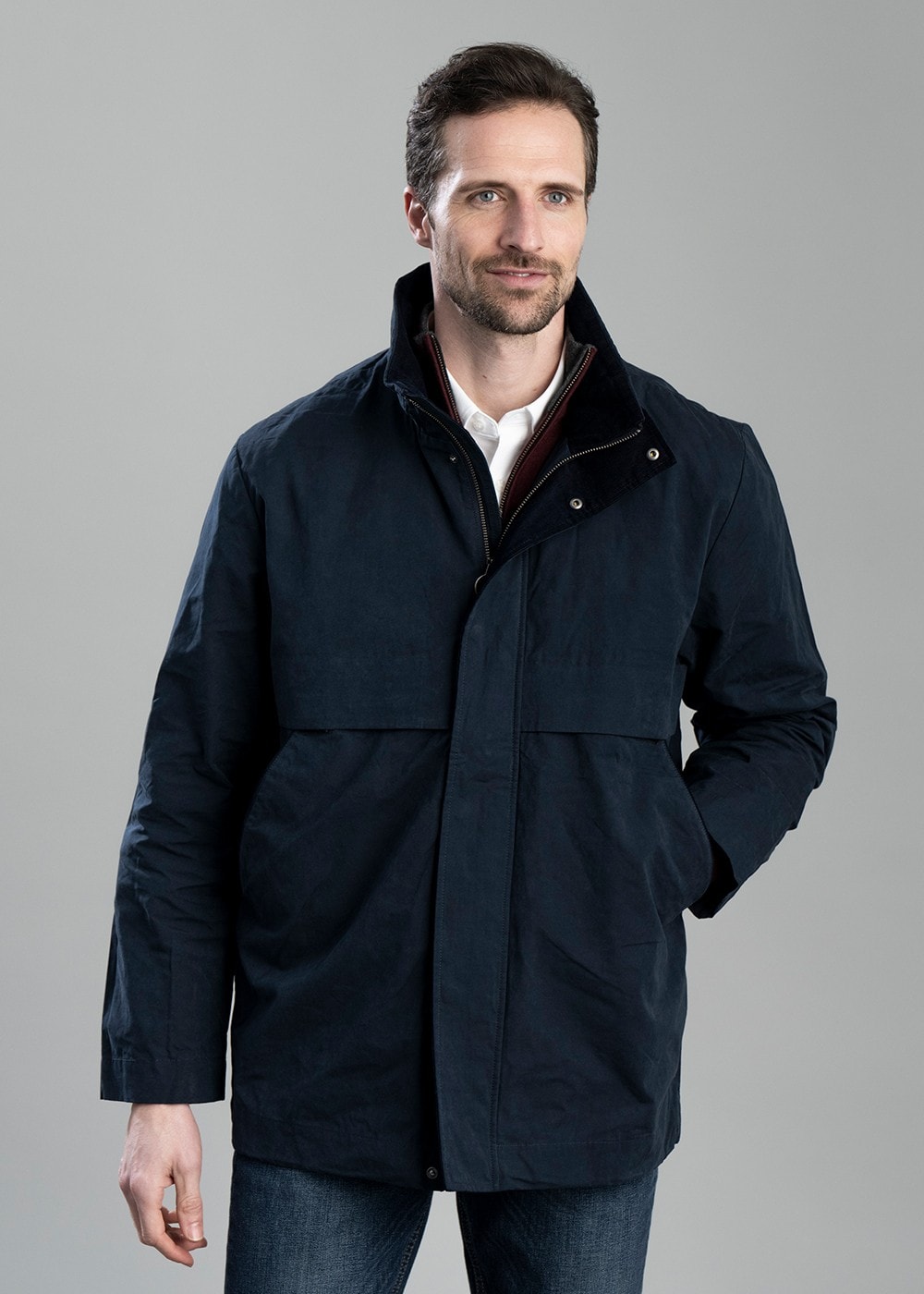 Range Jacket - Navy - 1