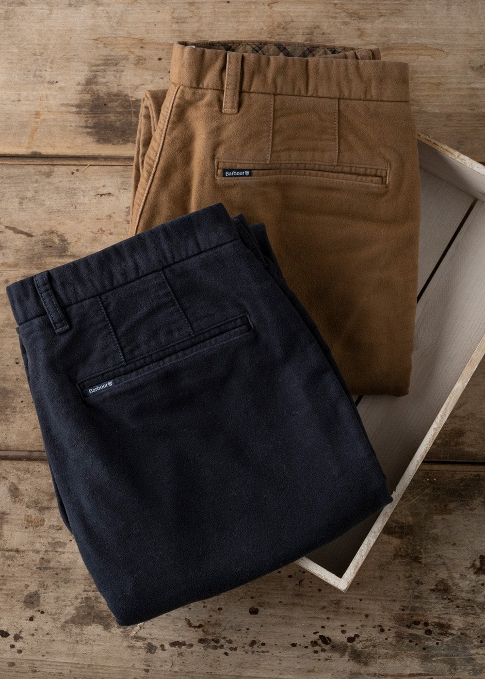 Moleskin Trousers - Navy - 6