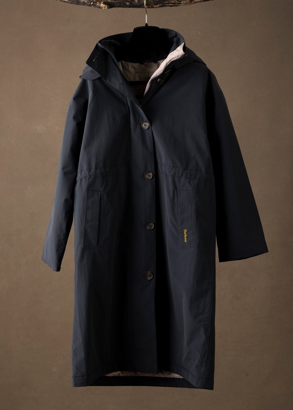 Iris Waterproof Jacket AW24 - Dark Navy, Light Sand and Military Brown - 8