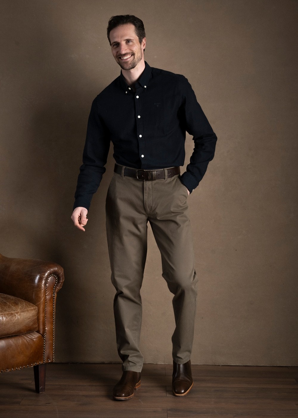 Eckford Trousers AW24 - Pine - 2