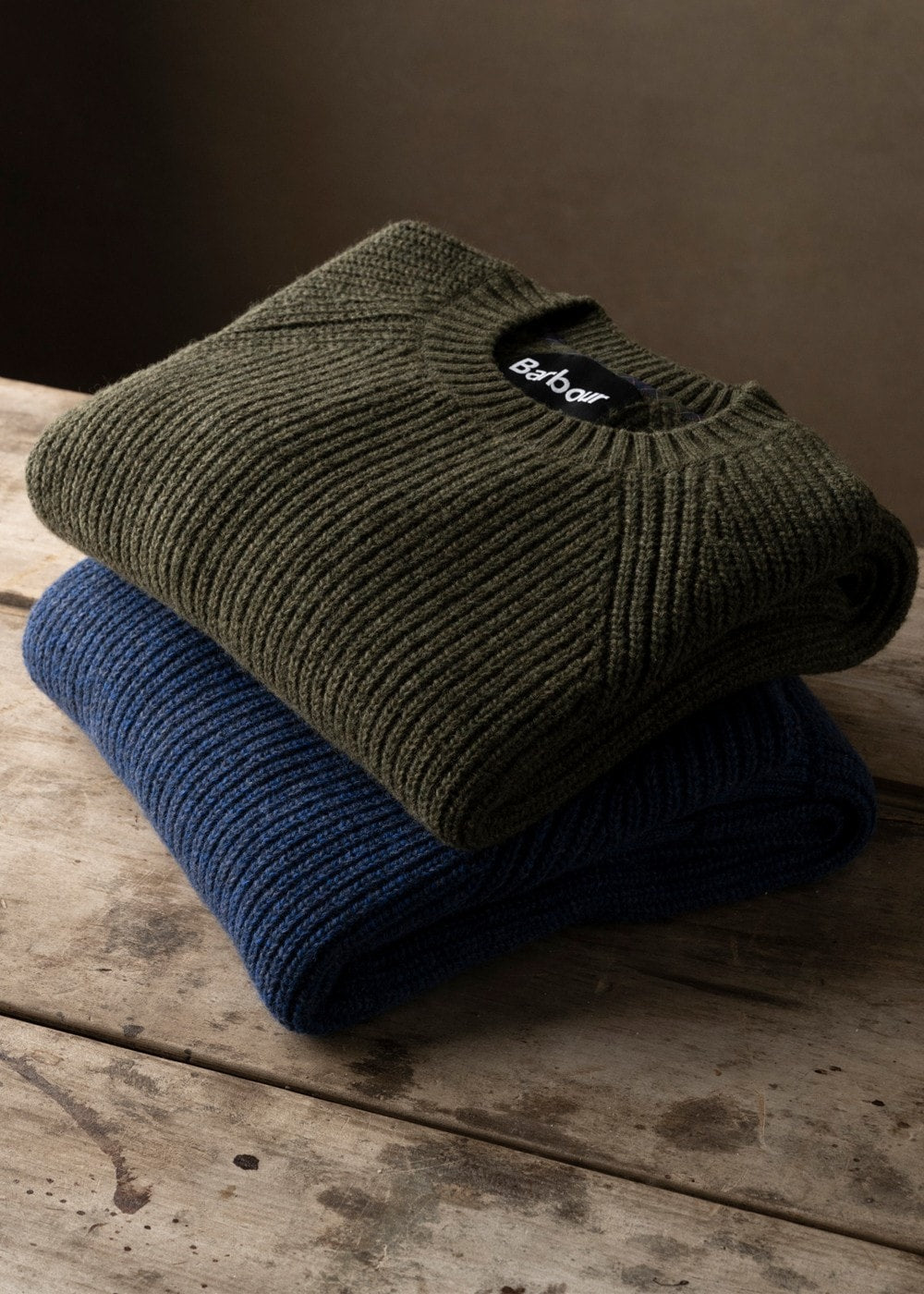 Griffiths Relaxed Crew Neck Sweater - Olive - 6