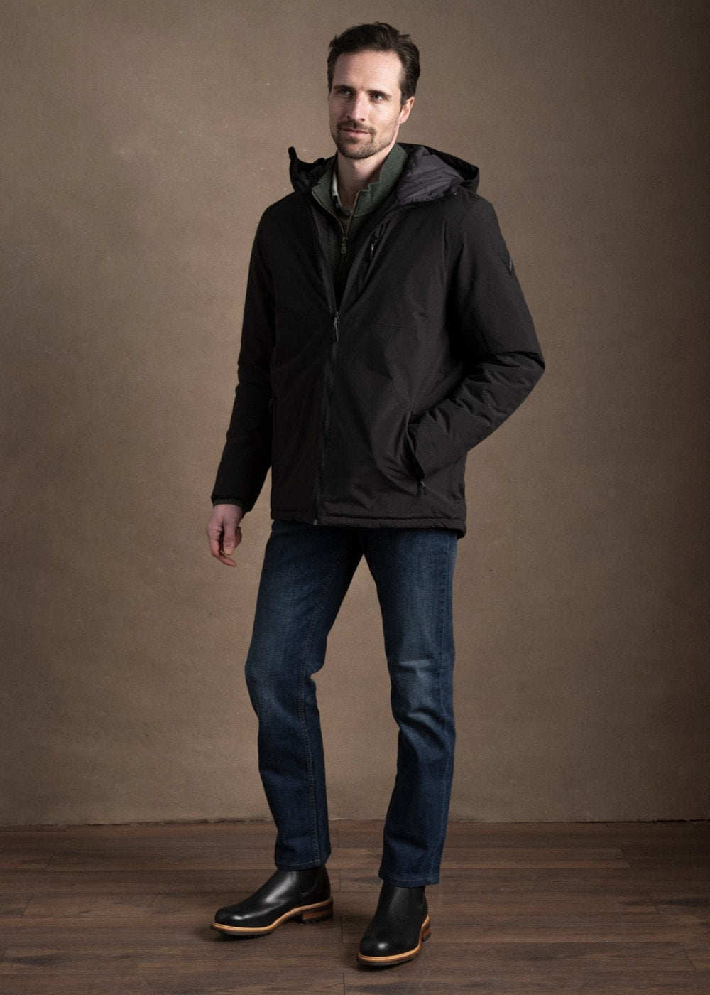 Marina Primaloft Rain Jacket AW24 - Black - 2