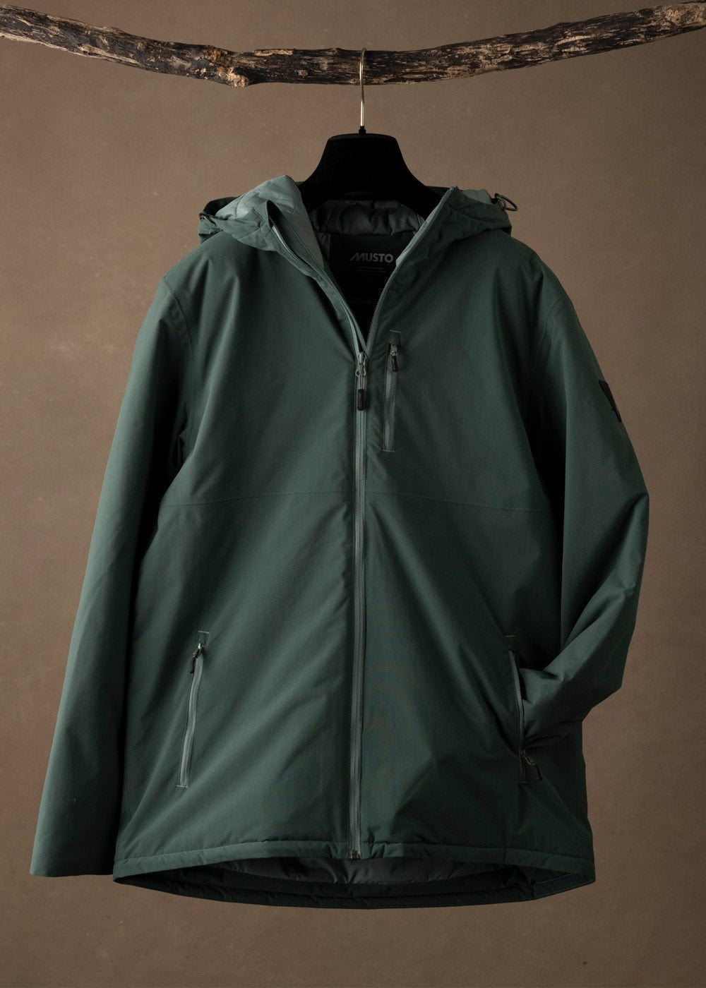 Marina Primaloft Rain Jacket AW24 - Darkest Spruce - 5