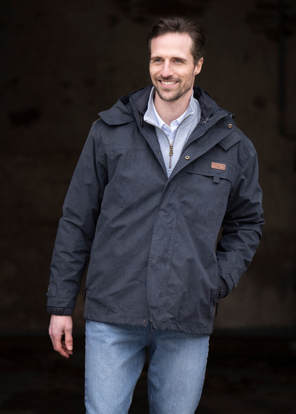 Rockley Jacket - Navy - 2