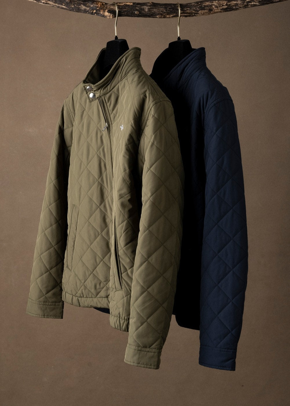 Quilted Windcheater Jacket - Evening Blue - 7