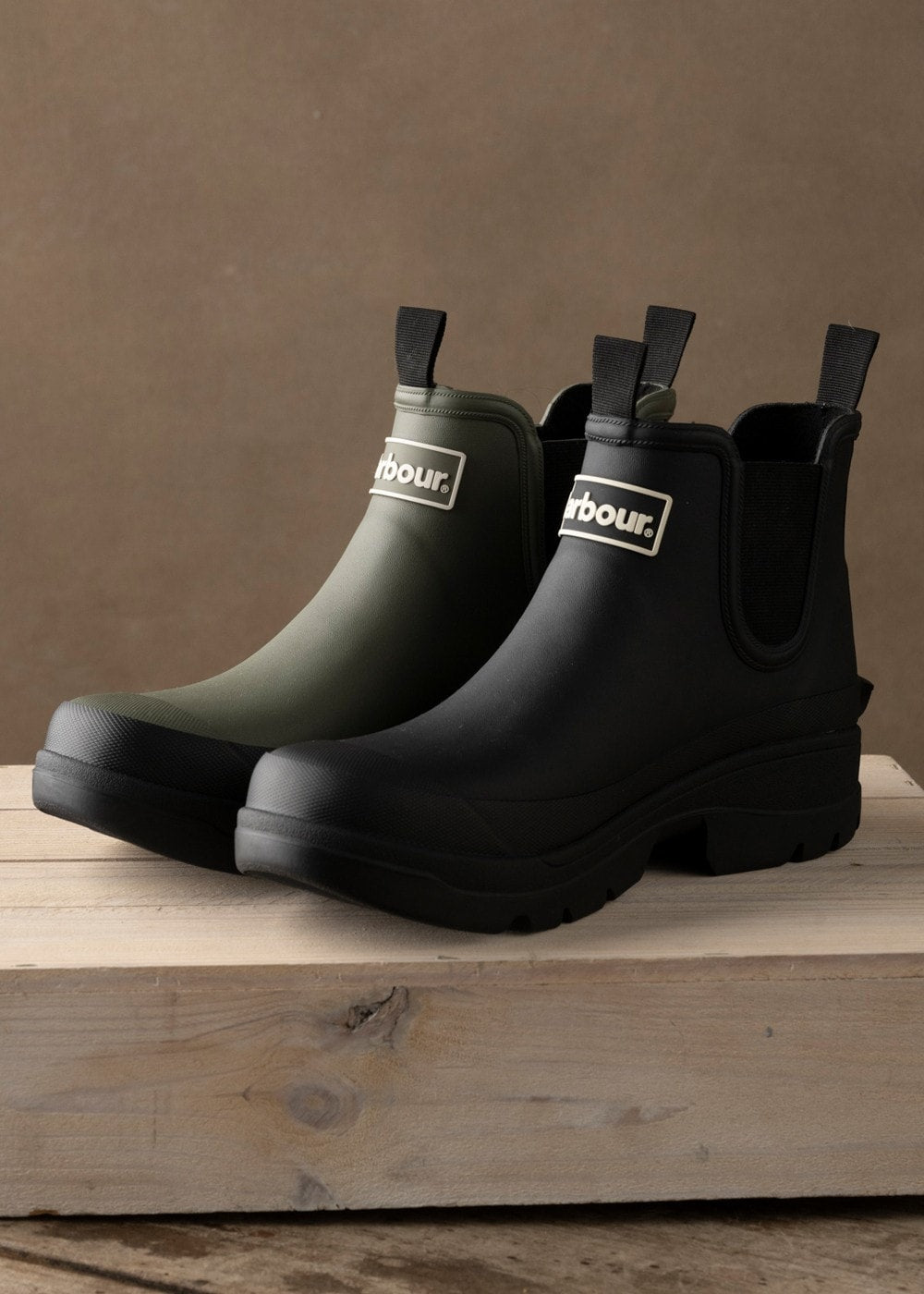 Nimbus Chelsea Wellington - Olive and Black - 4