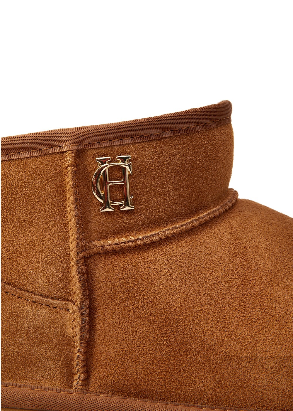 Ultra Mini Shearling Boots - Tan - 6