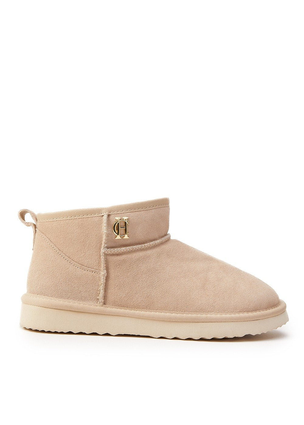 Ultra Mini Shearling Boots - Oyster - 3