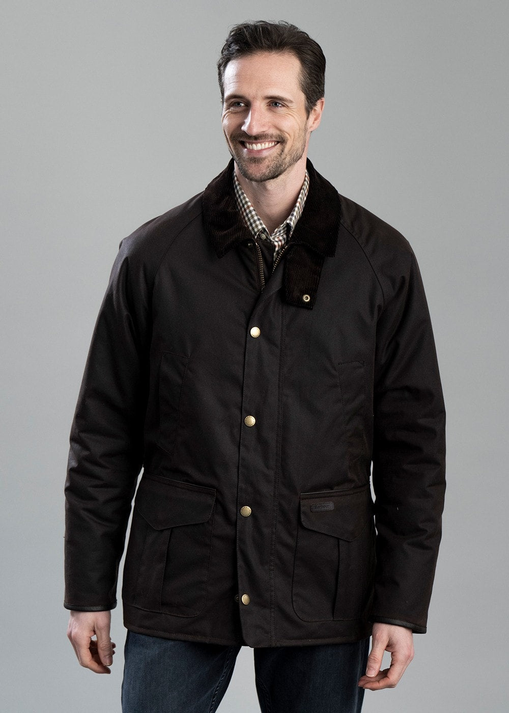 Stratford Tattersall Wax Jacket AW24 - Rustic - 3