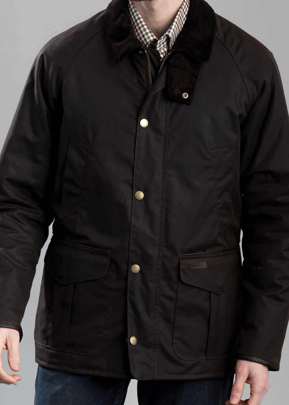 Stratford Tattersall Wax Jacket AW24 - Rustic - 6