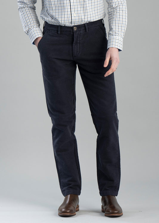 Moleskin Trousers - Navy - 1