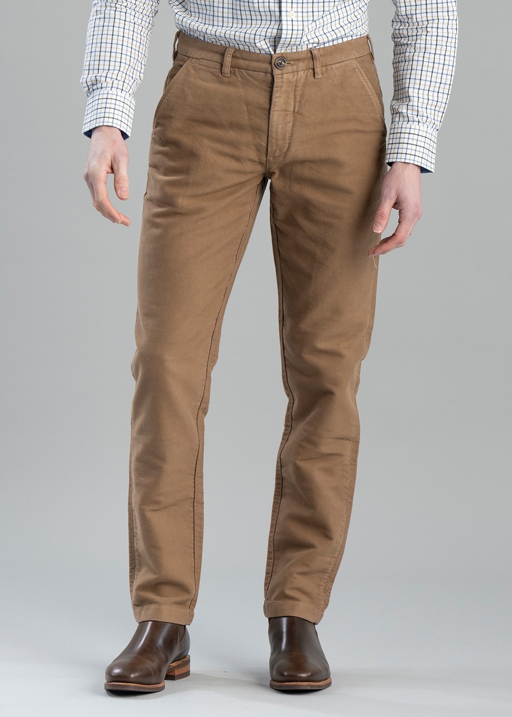 Moleskin Trousers - Sandstone - 1